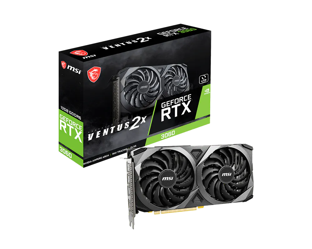MSI GeForce RTX 3060 VENTUS 2X 12G